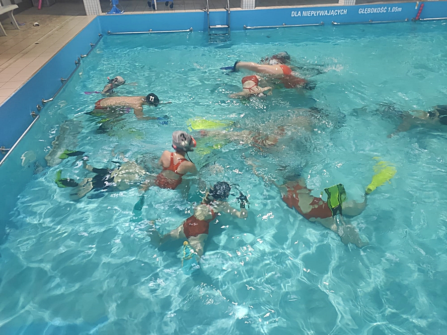 Hokej pod wodą Walenie Siemianowice Śląskie Trening 4 III 2023. Koniec Walenia czyli Amatorska Liga Hokeja Pod Wodą